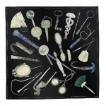 HERMES Шелковый шарф Women's Black, Black - фото 5