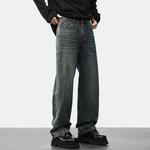 Джинсы мужские Jeep, N321 потертый синий - фото 7