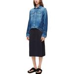 Джинсовая куртка женская синяя Loewe - фото 4