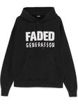 44 LABEL GROUP Толстовка Faded Gen, черный - фото