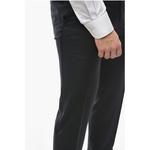 Брюки CEREMONY ACADEMY с атласной полосой по бокам Corneliani, Blue - фото 3