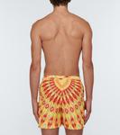 Плавки с принтом Valentino, St Round Rain Arancio - фото 3