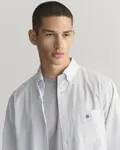 Рубашка с длинными рукавами "REG POPLIN STRIPE SHIRT" Gant, голубой - фото 3