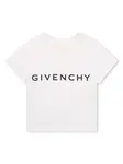 Футболка с логотипом Givenchy Kids, белый - фото