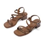 Сандалии женские Kekafu, коричневый - фото 8