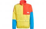 Анорак детский Adidas х Classic Lego Bricks Half-zip Warm, желтый/мультиколор - фото
