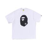 Футболка Monogram Ape Head A BATHING APE, черный - фото 4