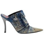 D-Venus Pocket 100mm Джинсовые Мюли DIESEL - фото 2