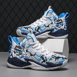 Детские баскетбольные кроссовки TONYBEAR, синий - фото 4