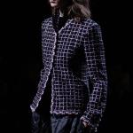 Куртка женская Chanel в клетку, черный - фото 3