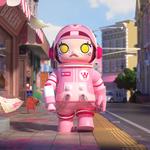 POP MART Mega Space Molly X Pink Panther 400% - фото 6