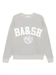 Свитшот с логотипом Ba&Sh, серый - фото
