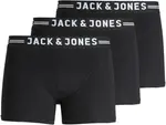 Боксеры Jack & Jones "Sense Trunks" (упаковка, 3 шт.), черный - фото