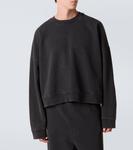 Хлопковый свитшот Entire Studios, Washed Black - фото 3