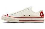 Кеды Converse 1970s Canvas Shoes Unisex Low-Top White/Red - фото