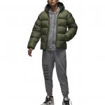 Пуховик Jordan Brooklyn Puffer, тёмно-зелёный - фото 3