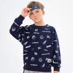 Детская толстовка Mizuno, темно-синий - фото 5