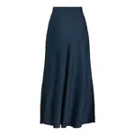 Юбка Vila Ellette midi skirt, синий - фото 4