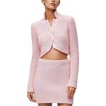 Трикотаж женский розовый Loewe - фото 2