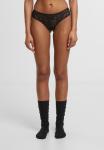 Стринги ALLOVER LACE BRAZILIAN 2-PACK Urban Classics, черный - фото 2