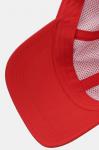 Кепка с козырьком Lacoste, красный - фото 4
