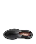 Женские черные кожаные ботинки челси Santoni, черный - фото 3