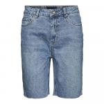 Шорты Vero Moda Brenda Long Mix Denim, синий - фото 3