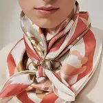 Шелковый шарф Women's HERMES, красный - фото 4