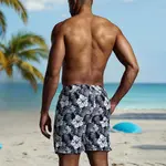 Mizuno Пляжные шорты Men's Black White - фото 6