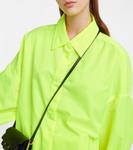 Куртка-рубашка Perla The Frankie Shop, Neon Yellow - фото 4