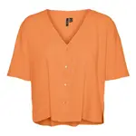 Рубашка Vero Moda Mymilo, оранжевый - фото 3