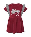 Платье для девочек Crimson Alabama Crimson Tide Too Cute Tri-Blend Dress Outerstuff, красный - фото 2