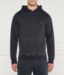 Толстовка мужская Woolrich с вышивкой, черный - фото