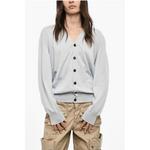 Свитер из светло-голубого хлопка Dsquared2, Light Blue - фото