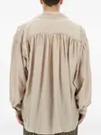 Рубашка со сборками Aie, бежевый - фото 3