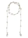 Украшенное ожерелье Mela, белый - фото
