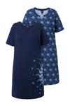 Ночная рубашка Ulla Popken, Night Blue - фото