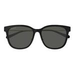 GUCCI Солнцезащитные очки квадратной формы, Black - фото 3