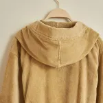 Хлопковый халат унисекс 350 г/м2 Basic - El Corte Inglés, бежевый - фото 3