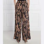 Брюки из парусины оверсайз Boss, черный - фото 3