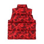 Утепленный жилет BAPE Color Camo Down Vest, Red - фото 2
