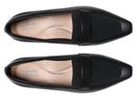 Туфли Clarks Scarlyt Mabel Pump, Black Leather - фото 4