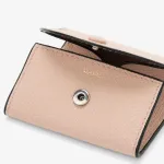 Чехол для монет с защелкой Valextra, цвет Cheek Pink - фото 2