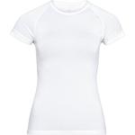 Майка bl top с круглым вырезом s/s performance Odlo, белый - фото