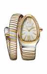 Часы Bulgari Serpenti Tubogas из стали и золота - фото