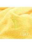 Жёлтое банное полотенце Superwuschel MöVe limited edition - фото 2