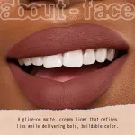Матовый карандаш для губ about-face, False Alarm (matte terracotta rose) - фото 2