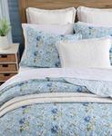 Наборы двусторонних одеял «Пионовый сад» Laura Ashley, синий - фото 3