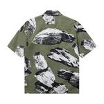 Топ Market Keep Honking Button Up, Moss - фото 2