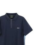HUGO BOSS Поло мужское темно-синее SS23 - фото 8
